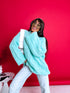 ELYNDI mohair sweater - mint